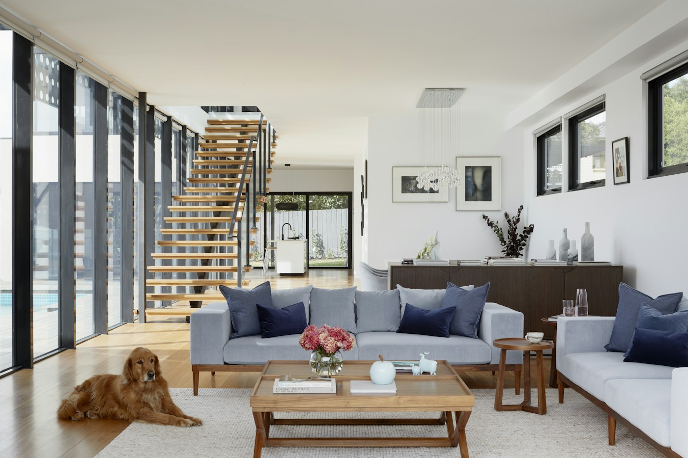 Bright modern residential interior