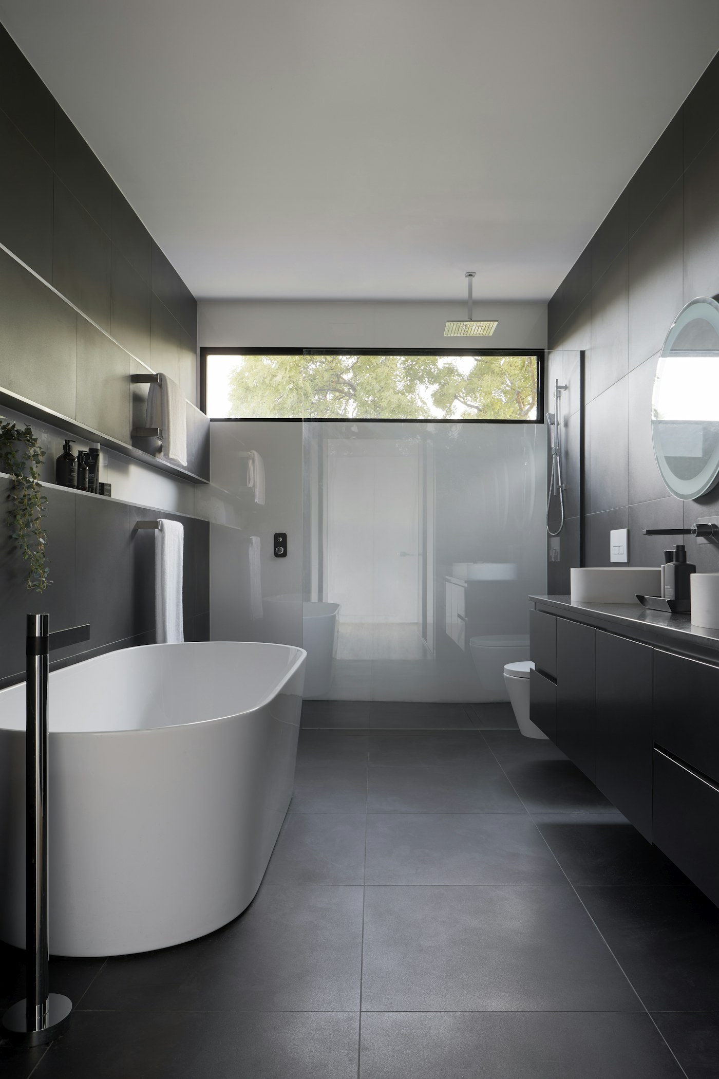 Well-kept residential living space